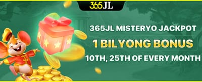 Mystery Monthly Jackpot promotion banner